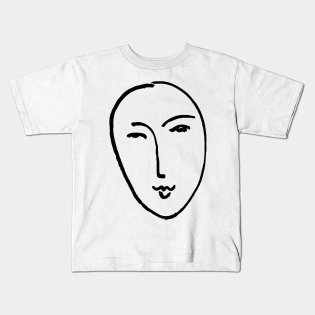 FACE Kids T-Shirt by TheCosmicTradingPost